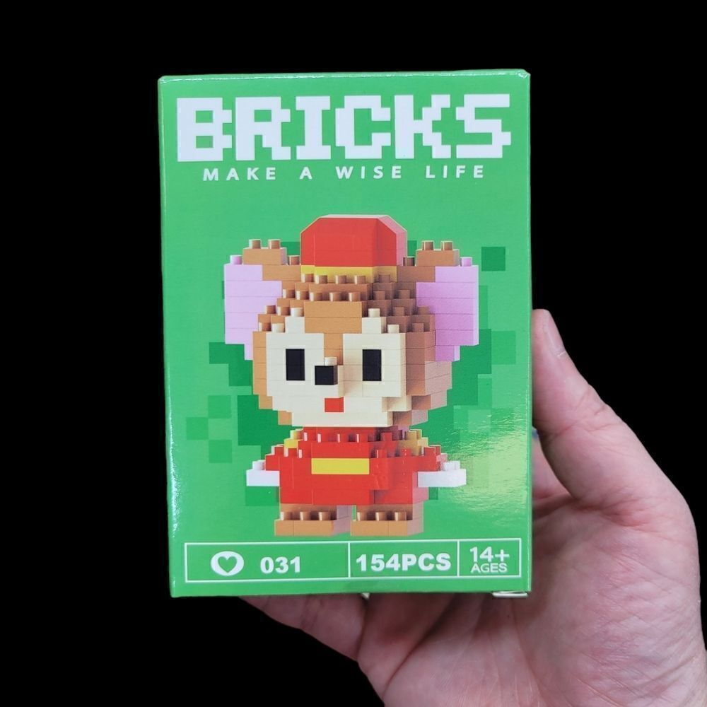 Brand New Disney Timothy Q Mouse Bricks Lego Figure